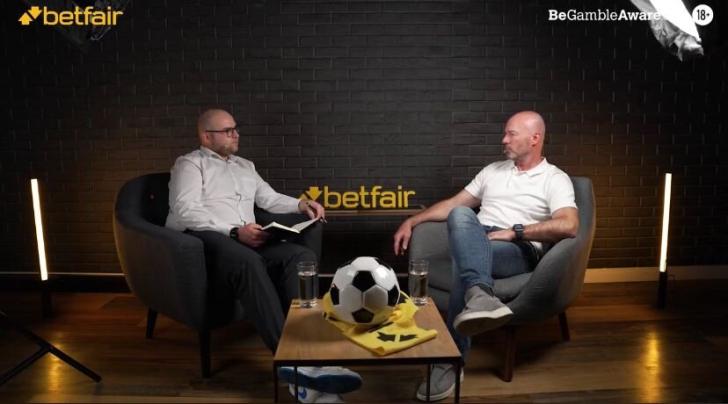 Betfair ambassador Alan Shearer